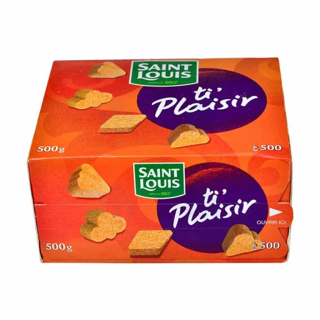 Sucre ti’ plaisir roux 500g – SAINT LOUIS