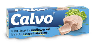 Calvo Tuna in Sunflower Oil 3x 80g